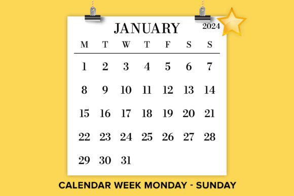 Download 2024 Square 12x12 Inch Mon-Sun Calendar - 12x12 inch Collection