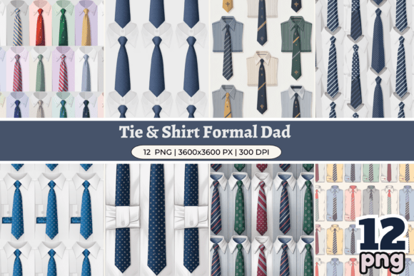 Download Tie &amp; Shirt Formal Dad Pattern - Pattern Collection