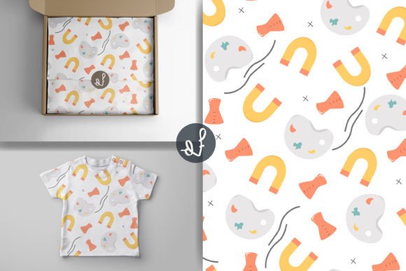 Download Back to School Vector Simple Pattern - Pattern Collection