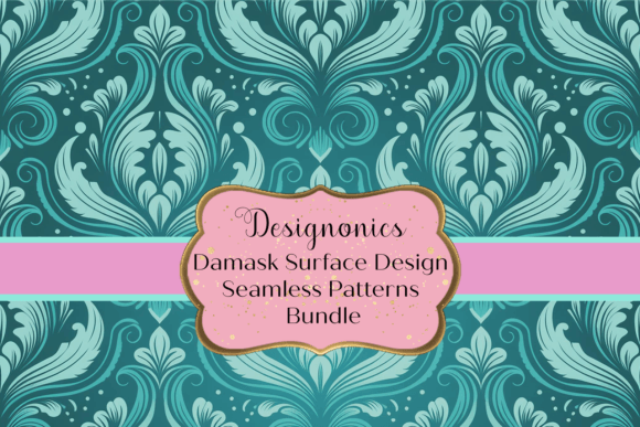 Download Damask Surface Design Seamless Patterns - Pattern Collection