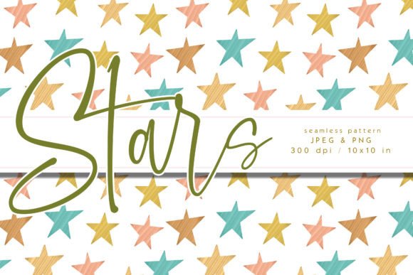 Download STARS Seamless Pattern - Pattern Collection