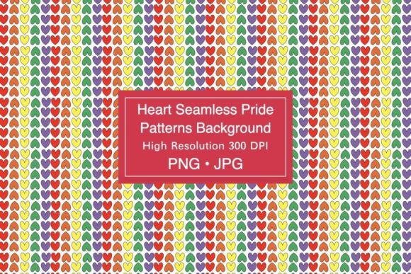 Download Heart Seamless Pride Patterns Background - Pattern Collection