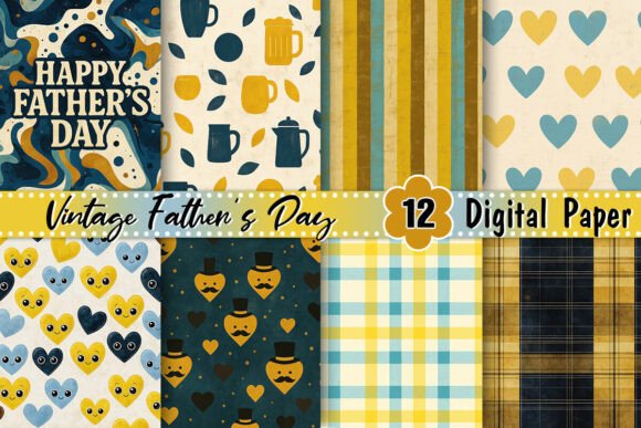 Download Vintage Father's Day Pattern - Pattern Collection