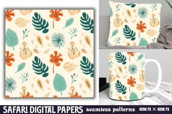 Download Safari Digital Papers Pattern - Pattern Collection
