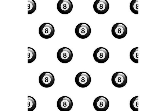 Download Billiard Sport Pattern Art Design Vector - Pattern Collection
