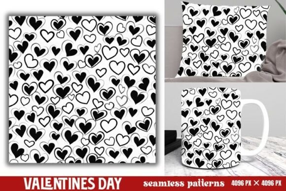 Download Valentines Day Seamless Pattern - Pattern Collection