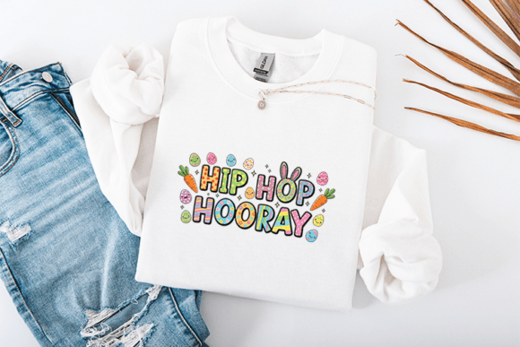 Download Hip Hop Hooray Easter SVG Retro Patterne - Easter Collection