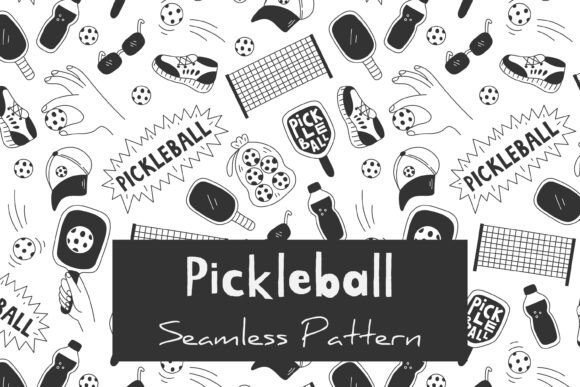 Download Pickleball Seamless Pattern - Pattern Collection