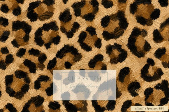 Download Leopard Print Oil Texture Pattern - Pattern Collection
