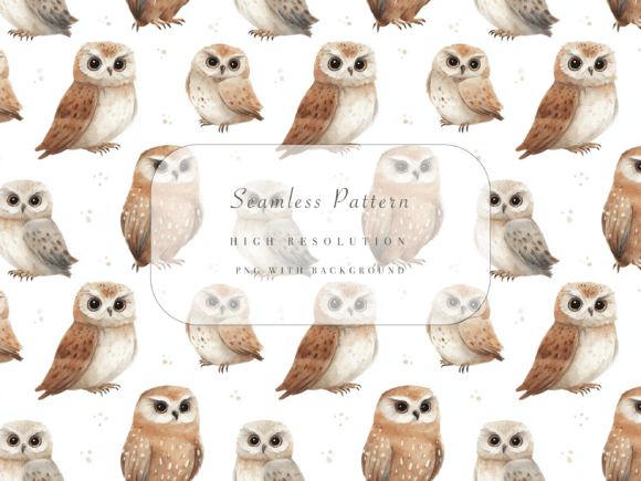 Download Owl Seamless Pattern - Pattern Collection