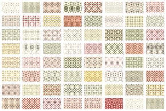 Download Freebie - 62 Retro Geometric Patterns - Pattern Collection