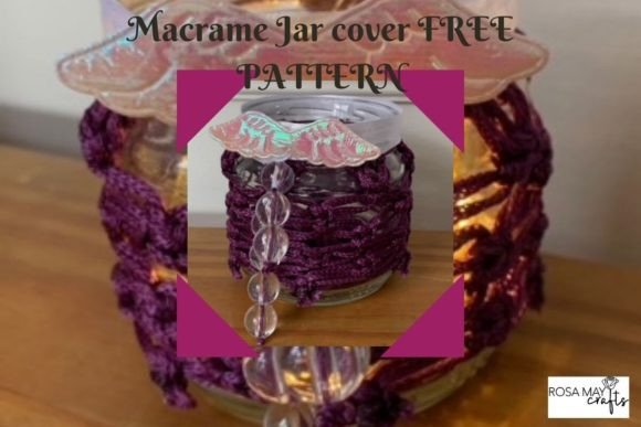 Download Macrame Jar Cover FREE Pattern - Pattern Collection