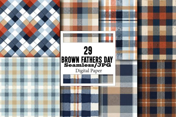 Download Brown Fathers Day Pattern - Pattern Collection