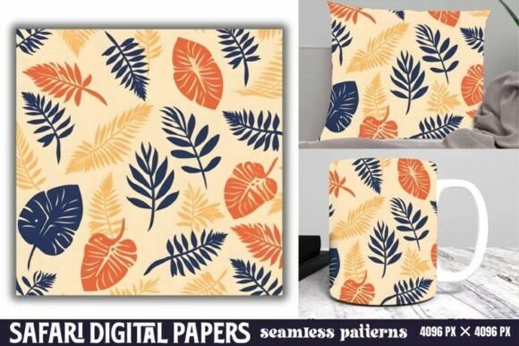 Download Safari Digital Papers Pattern - Pattern Collection