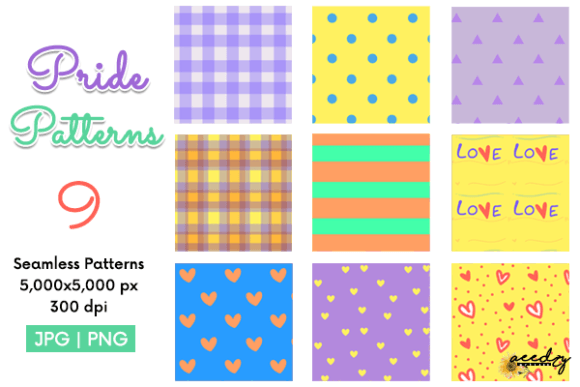 Download Pride Patterns Set - Pattern Collection