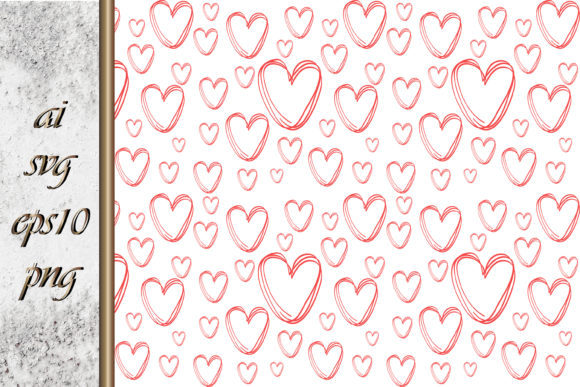 Download Heart Seamless Pattern Valentines Day - Pattern Collection