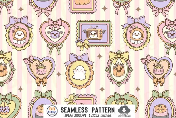 Download Halloween Pattern Frames Surface Stripes - Pattern Collection