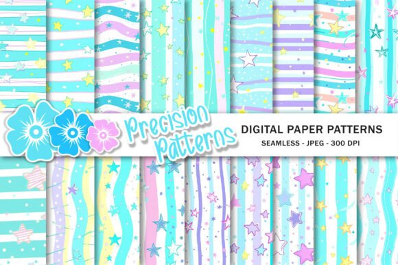 Download Cute Stars and Stripes Pattern - Pattern Collection