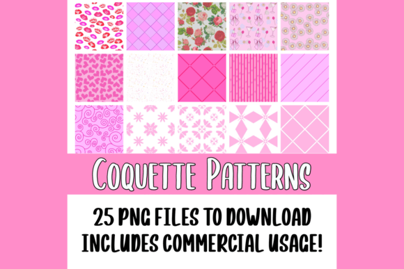 Download Coquette Patterns #2 - Repeating Pattern - Pattern Collection