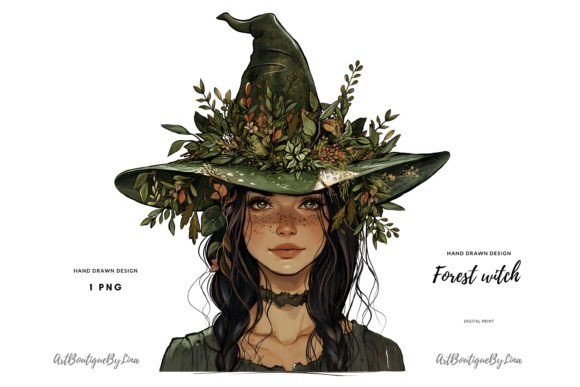 Download Magic Herb Witch PNG, Halloween PNG - Premium Bundle