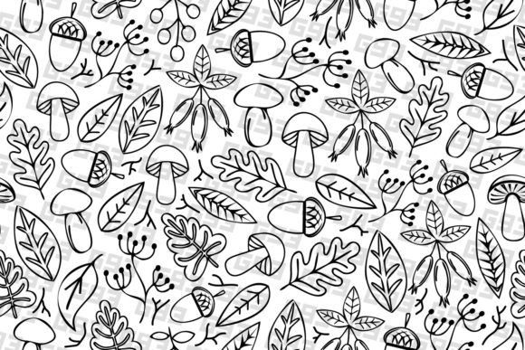 Download Seamless Autumn Pattern - Pattern Collection