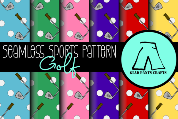 Download Seamless Sports Pattern: Golf - Pattern Collection