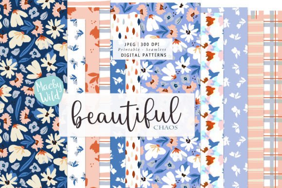 Download Beautiful Chaos Flower Patterns - Pattern Collection