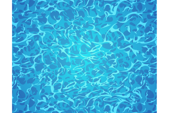 Download Water Surface Seamless Pattern. Cartoon - Pattern Collection