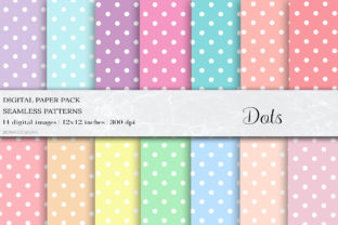 Download Pastel Dots Seamless Patterns - Pattern Collection