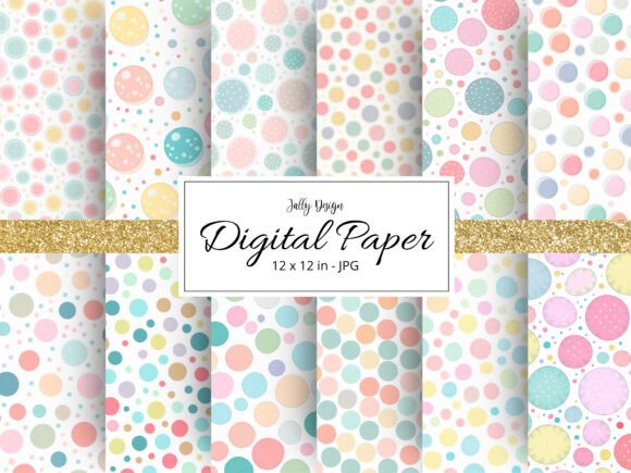 Download Pastel Dots Un-perfect Patterns - Pattern Collection