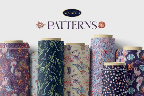 Download Underwater Patterns Sea Shells Ocean PNG - Pattern Collection