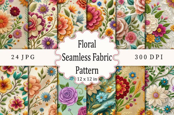 Download Floral Seamless Fabric Pattern - Pattern Collection