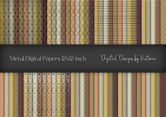 Download Metal Digital Papers 12x12 Inch - 12x12 inch Collection