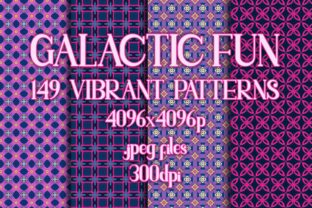 Download Galactic Fun - Vibrant Patterns - Pattern Collection