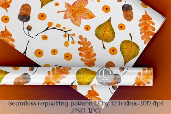 Download Autumn Seamless Repeat Pattern Png Jpg - Pattern Collection