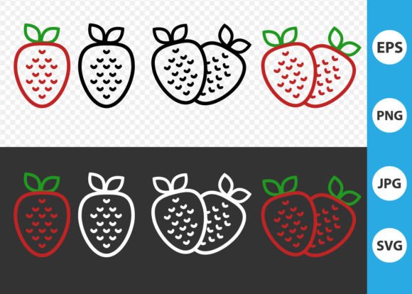 Download Red Strawberry for Printing - Printing Collection