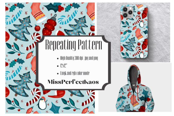 Download Christmas Joy - Repeating Pattern - Pattern Collection