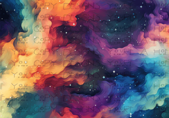 Download Seamless Rainbow Flame Pattern - Pattern Collection